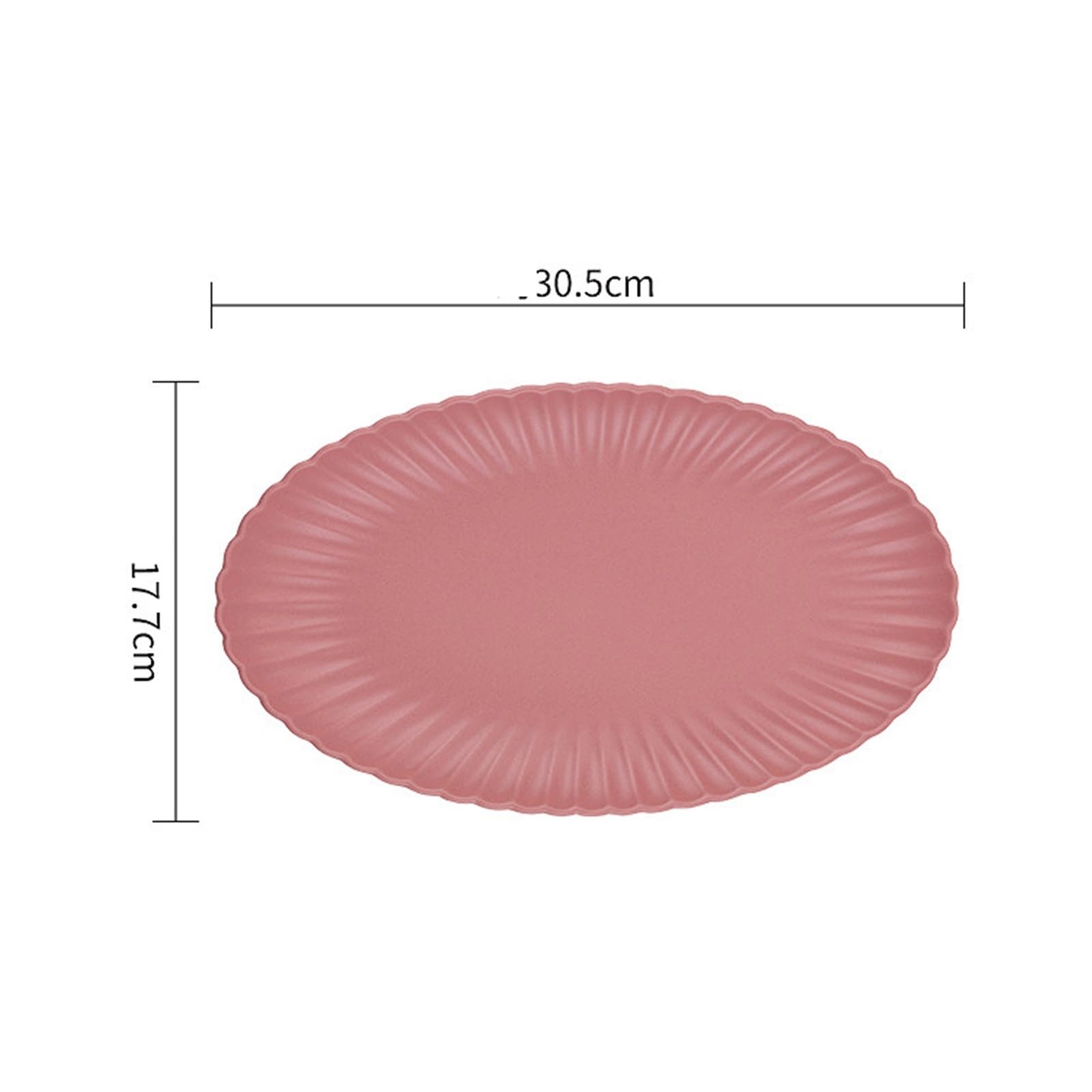 Blacha do pieczenia Large Oval Ceramic Baking Dish for Home Use(Blue)