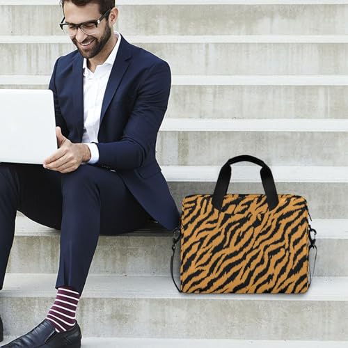 Funda para Laptop 15.6" con Asa y Correa Animal Tigres miniatura 3