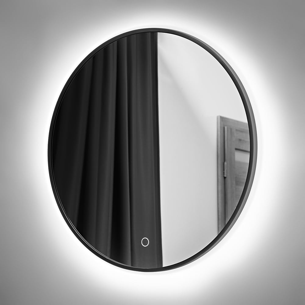 Lomadox Set di mobili da bagno in aupe con rovere vintage, 140 cm, doppio lavabo con mobiletto, 2 lavandini in ceramica, scaffale, specchio a LED, armadio alto