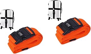 2 Peças Cinto De Alça De Bagagem Cruzada Para Cinto De Fivela Com Fivela Mochila Mala De Viagem Deve Ter Alça De Saco De Dormir Mochila Alças De Ligação Alças De Mala Tsa Aprovado