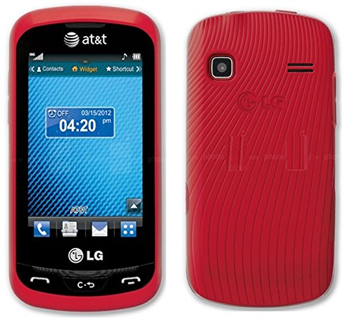 Lg Xpression C395 Qwerty Keyboard Slider Cellphone Gsm Unlocked - Red #TOP3
