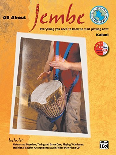 Livre de partitions Jembe Kalani recueil de musique du monde avec CD