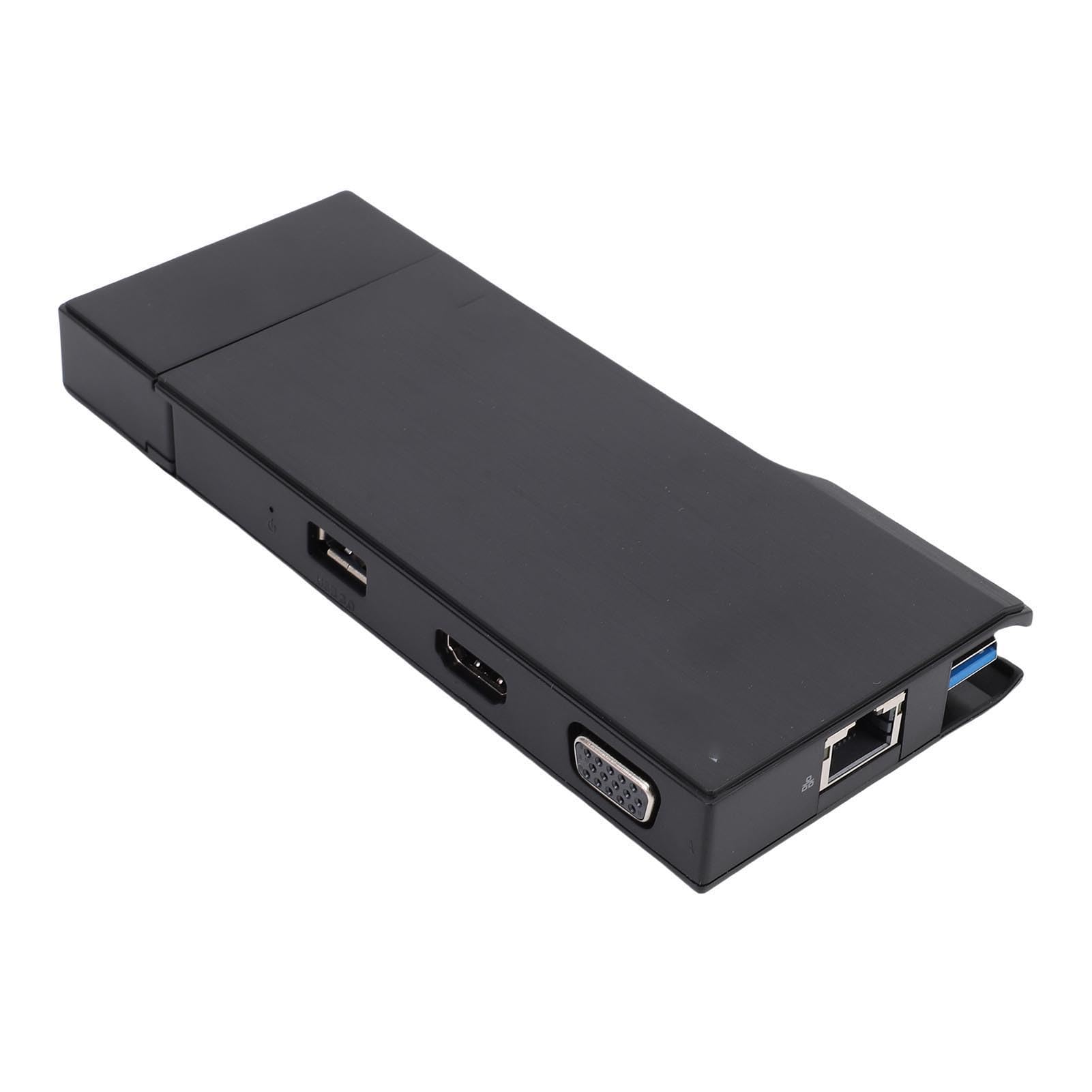 Stacja Dokująca USB C 9 w 1 z Podwójnym Wyświetlaczem dla Systemów i Mac Kompaktowa i Lekka