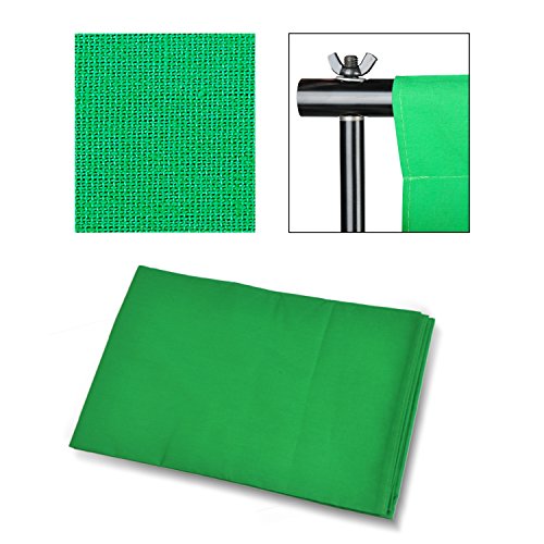 Emart Photography Backdrop Continuous Umbrella Studio Lighting Kit, Muslin Chromakey Green Screen And Background Stand Support System For Photo Video Shoot #TOP3