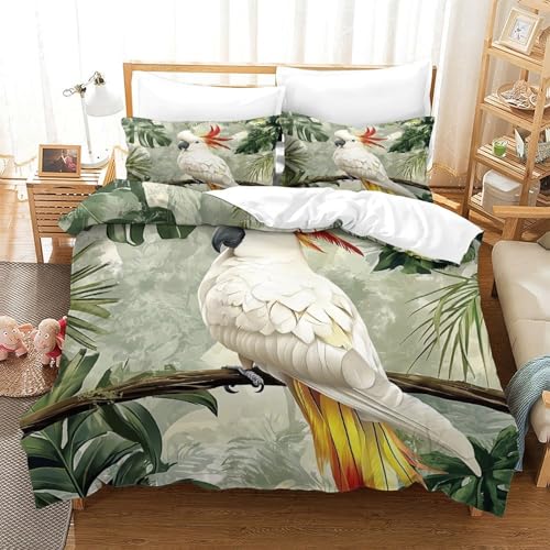 Parure de lit chat 3D king microfbre douce housse de couette 220x240 - 3