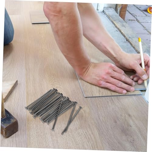 Clavos decorativos largos para puertas de 13.00 cm x 1.20 cm x 1.10 cm para madera y ladrillos, uso doméstico, fáciles de instalar, versátiles para proyectos de bricolaje por paquete miniatura 7