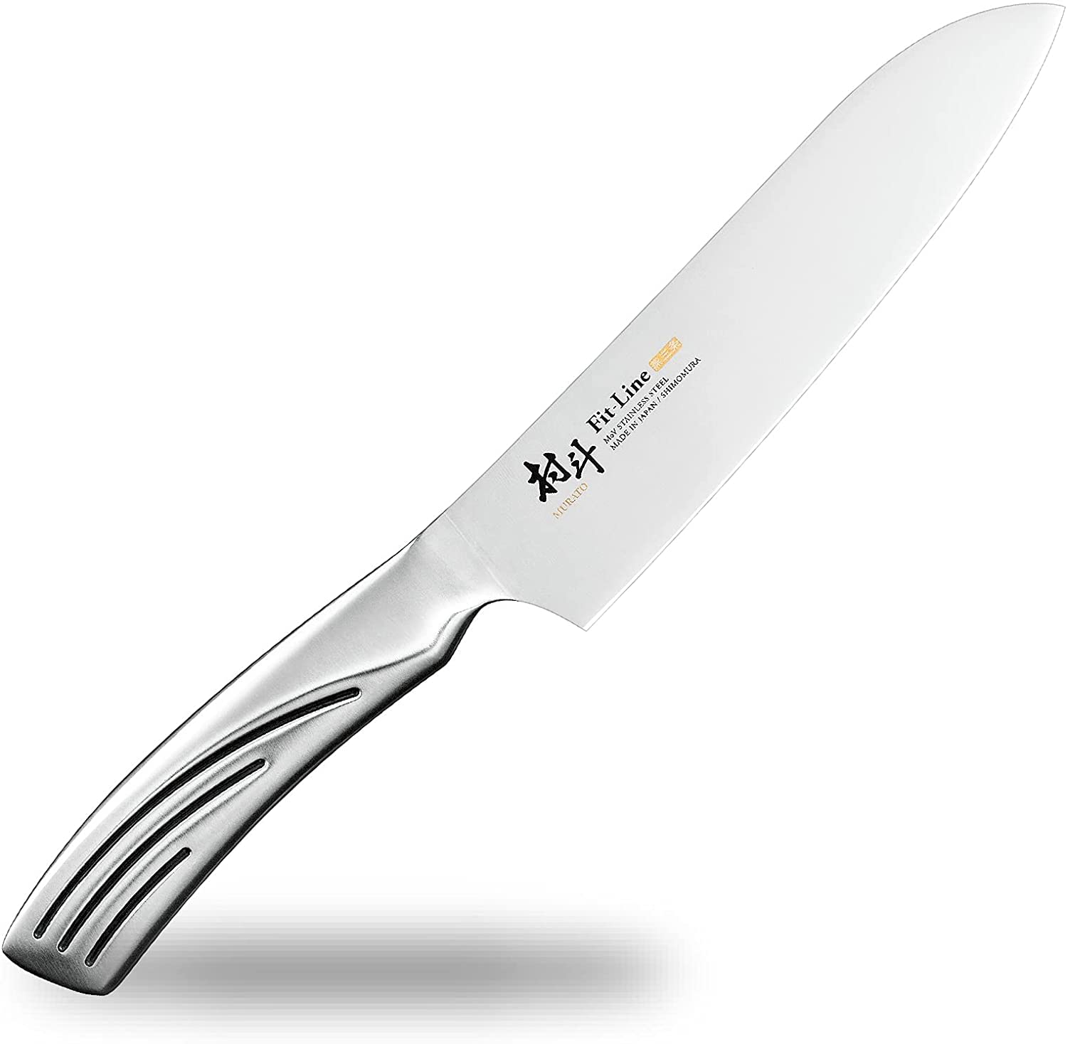 Buy Shimomura Industrial Santoku 6.49 inches Molybdenum Vanadium Steel