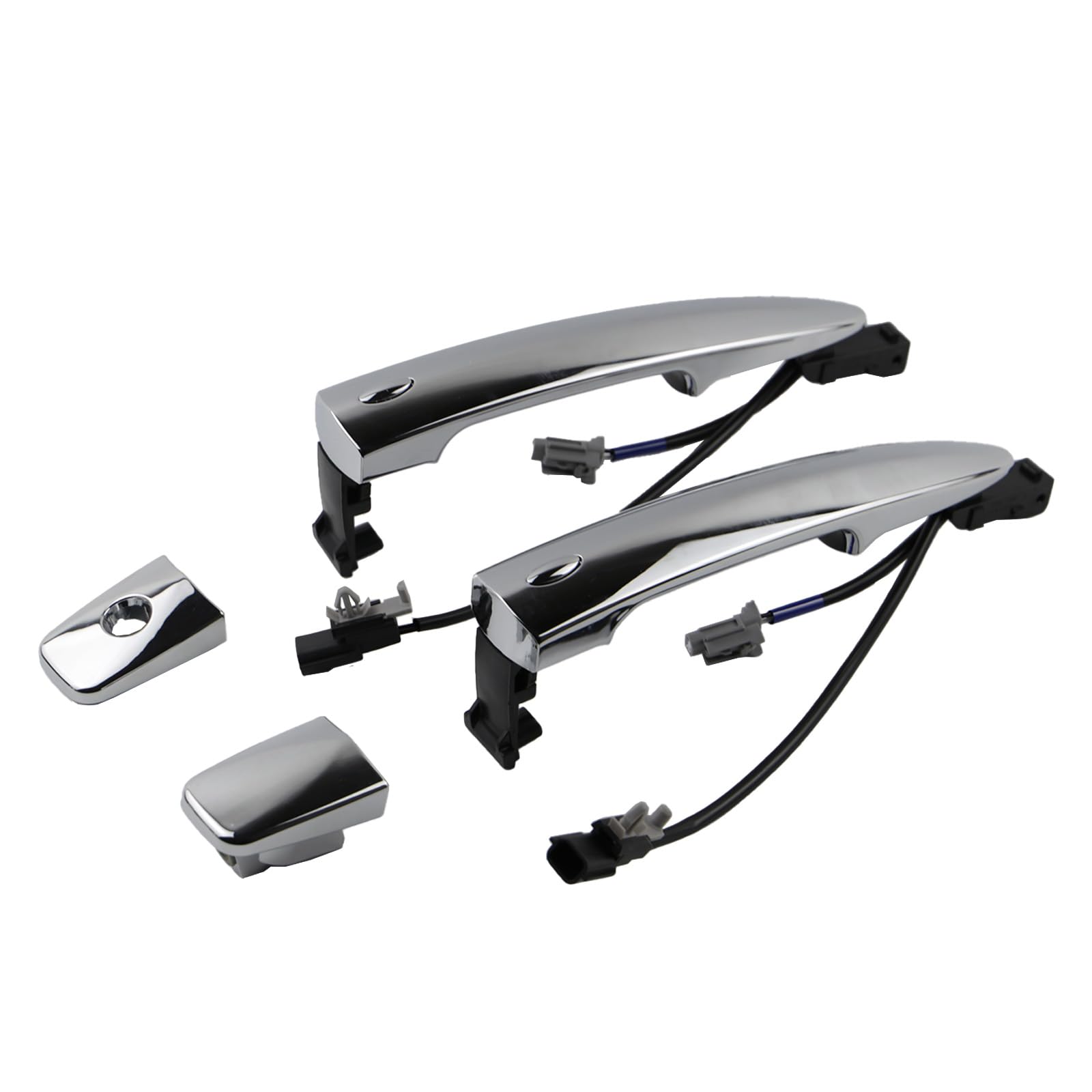 Amazon.com: 806451AA0A Exterior Chrome Door Handle Front Left