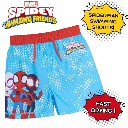 Short de bain Spidey séchage rapide pour enfants actifs en mer