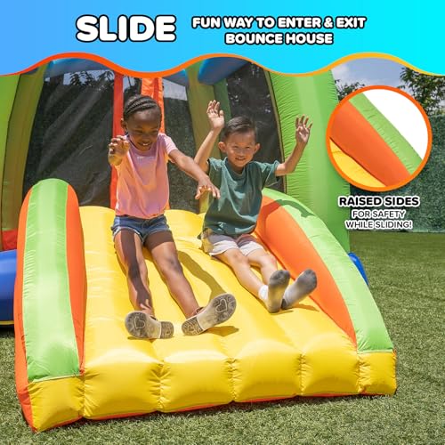 image for Sportspower™ My 1st Jump N Play™ Inflatable Bounce House with Slid