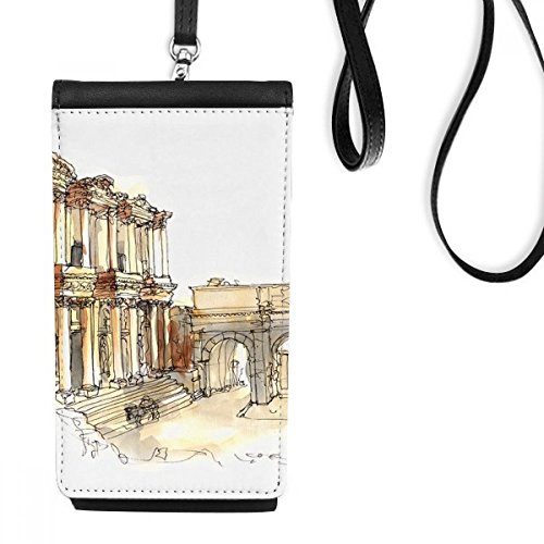 Pochette téléphone Turquie motif Ephèse à Izmir pour sorties et voyages