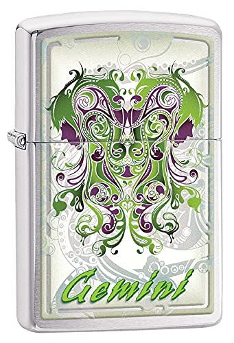 Encendedor Zippo Signos Zodiacales Géminis miniatura 1