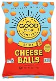 The Good Crisp Company Spicy Cheese Balls, 4 Ounce