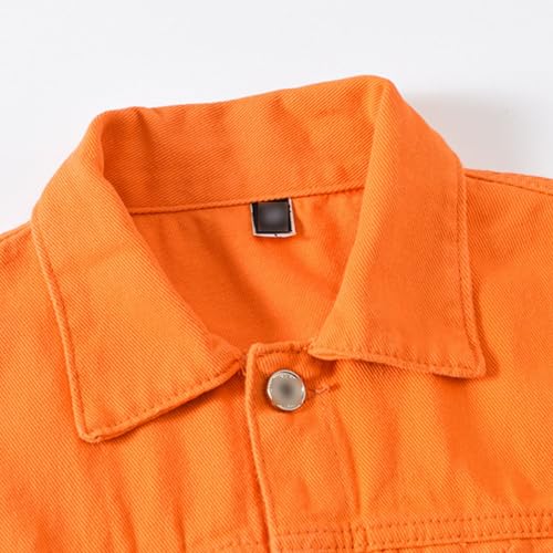 Men's Loose Plus Size Casual Jean Jacket Spring Autumn Denim Jacket Classic Trucker Style Slim Fit Outerwear2