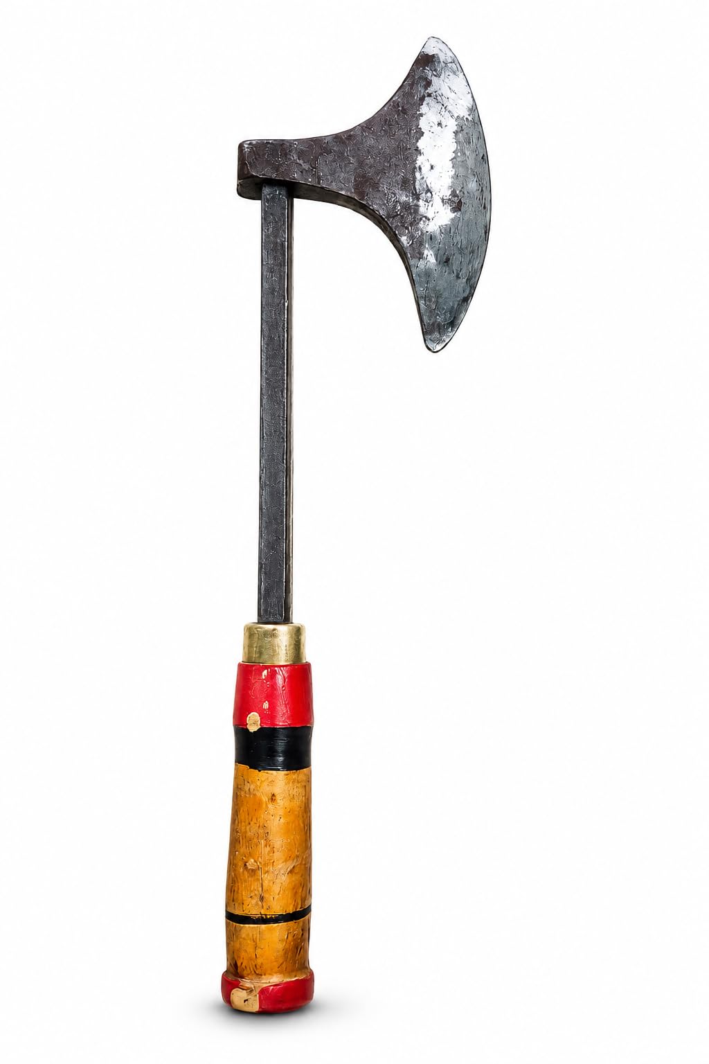 STELVO Hand Forged Bill Hook/Axe for Wood Cutting, High Carbon Leaf Spring Steel Blade, Sheesham Wood Handle, Heat-Treated for Gardening & Farming, 18"-image-43