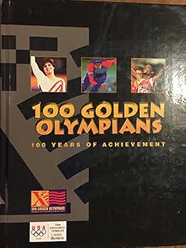 Hardcover 100 golden Olympians Book