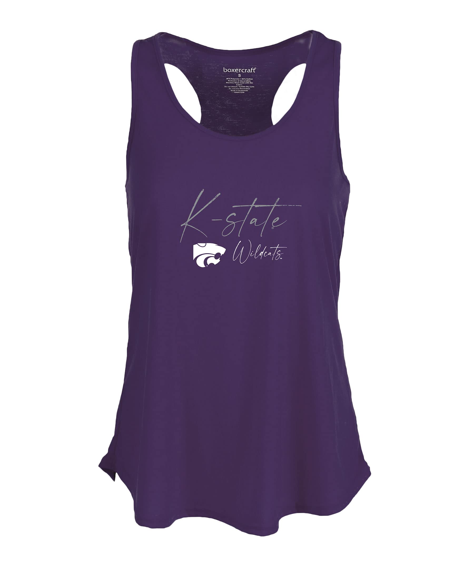 boxercraft Women's NCAA Team Logo Essential Racerback Tank
