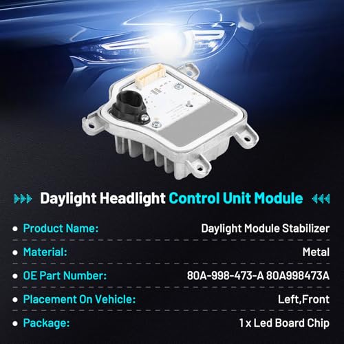 LED Boards para Q5 SQ5 2017-2020 Luz Diurna Izquierda miniatura 2