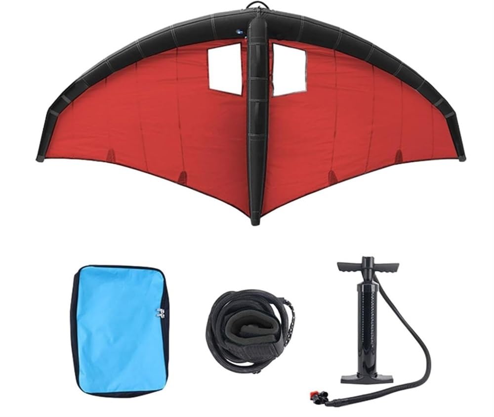 Aufblasbarer Surf-Flügel, Windflügelfolie, Drachen-Folie, Kitesurfen, aufblasbares Flügel-Surfen, Hand-Folienflügeldrachen, für Windflügel-Folie, Surfen, Schneeski, Surfen, Wasserspiel (6