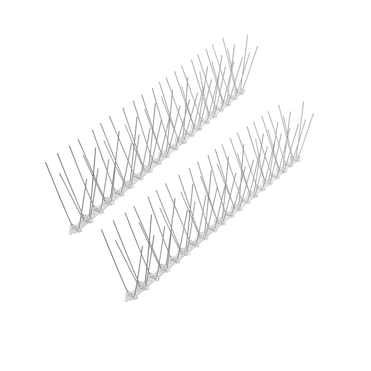 Pinchos para balcón y ventana ifundom de acero inoxidable kit de 2 piezas