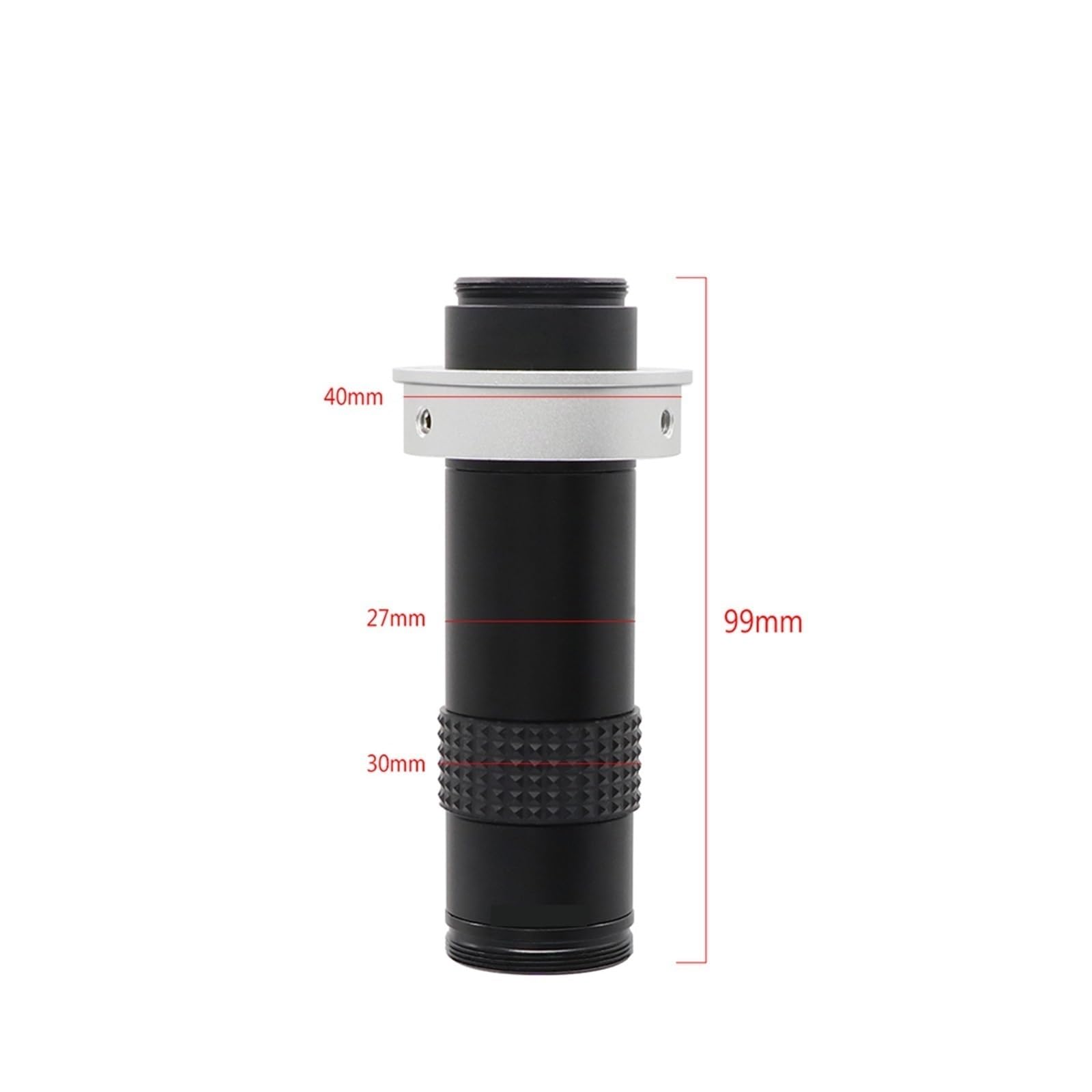 Przemysłowa Kamera Cyfrowa Z Mikroskopem 38 MP HDMI Wyjścia USB 130X C-Mount Stojak Na Obiektyw 40 Lampa Oświetlająca LED Precyzyjny Najwyraźniejszy(F Camera Lens Light)