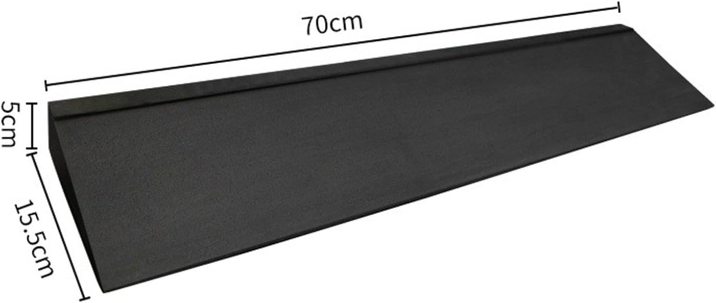 Squat Wedge Block Calf Stretcher EVA Foam Slant Board 70cm (27.6 inch) Heel Elevated for Squats, Yoga, Mobility & Strength Training