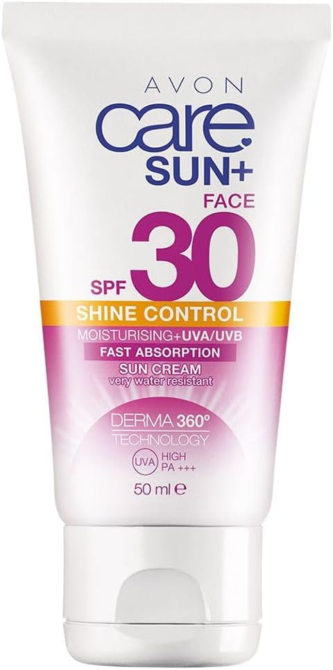 Care - Sun+ SPF 30 Shine Control Facial Sun Cream - 50 ml