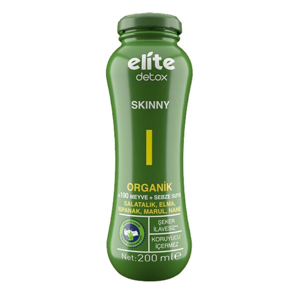 Elite organic Detox Skinny İçeceği 200 ml