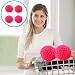 rosepartyh Bolas de Secadora de Ropa Pelota Lavadora Lavado Reutilizables 4 Piezas...