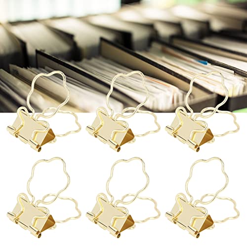 Pequenos Clipes de Papel, Cores Vivas, 100 Peças de Fixação Forte, Clipes Bonitos para Fichário, Met