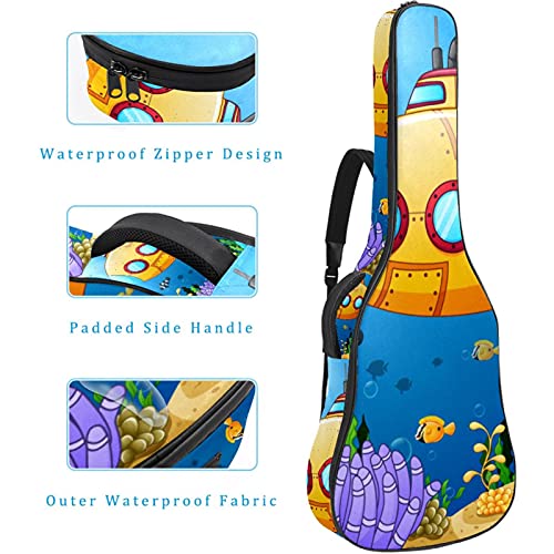 Sac à dos pour guitare basse classique folk avec sangle réglable