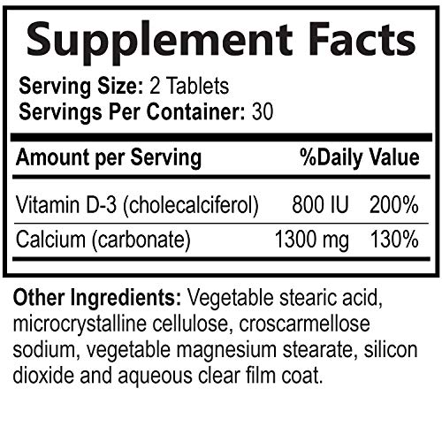 Calcium Supplement with Vitamin D3 - Mojosavings.com