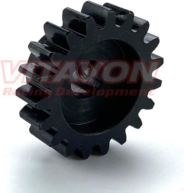 CNC 45# HD 1.5Mod 19T Pinion Gear 8mm bore for X-MAXX/DBXL / 5B