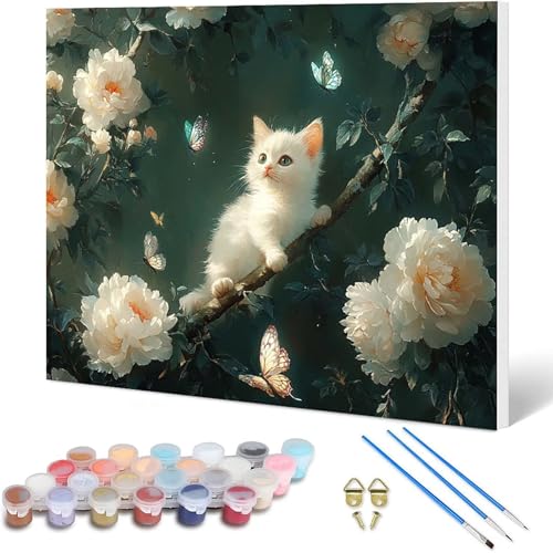 Paint by Numbers L G 80x60 cm, l h DIYG fW^G  io[yCg S҂Ƒl - KpΏ CeA Ǐ z[fR[V -hjw25010OY