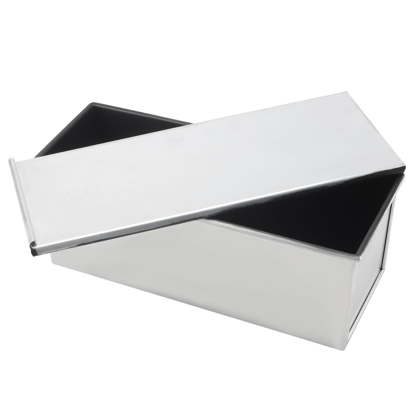 Navaris gietijzeren broodbakvorm 26 x 12 x 7 cm - Bakvorm voor brood bakken - Broodvorm rechthoekig met handvaten - Broodpan tot 260°C ovenbestendig