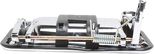 Miniatura 7 de Para Chevy C1500 1988 1999 Manija de puerta exterior lado del conductor delantero  Cromo  Con orificio para llave Recorte BaseTodos los submodelos