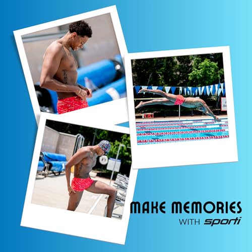 Sporti Men's S/S UPF 50+ Swim Shirt - Rashguard for Men - Comfortable Men's Rash Guard Shirts 5