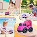 Toddler Toys for 2 Year Old Girl, Dump Truck Toys and Mixer Cement, BPA Free, Phthalates Free, PVC, Outdoor Toys for Toddlers 2-3, Ideal Toy Cars for 2 3 4 Year Old Girls Christmas Birthday Gift