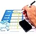 HMmagnets Large & Safe Magnetic Dart Board (Wooden Frame) for Kids & Adults - Fun Game for Up to 4 Players - Including 12 Colorful Darts + Dry Erase Score Board (2 Markers+Eraser) | Sturdy & Durable