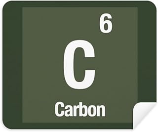 C Carbon Checal Element Science Cleaning Cloth Screen Cleaner 2pcs Suede Fabric