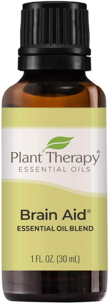 Plant Therapy Brain Aid Essential Oil Blend 30 mL (1 oz), 100% Pure & Undiluted, Aromatherapy for Focus, Concentration & Mental Clarity - Image 8