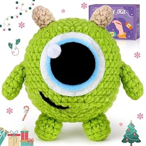 Crochetta BigEyedMonster Häkelset für Anfänger