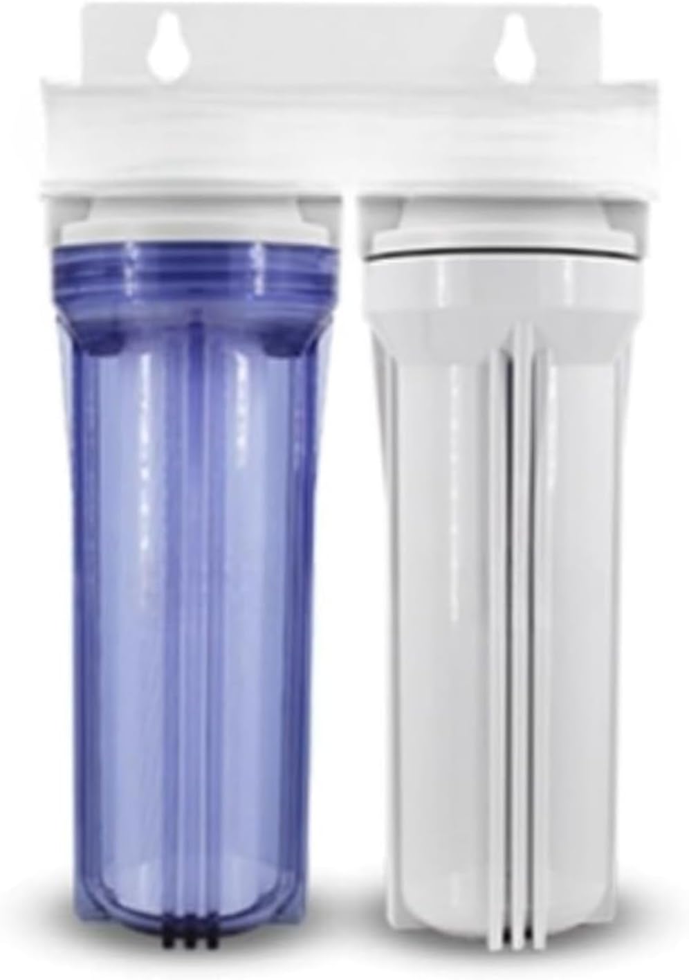 Ladfrol 水フィルター 浄水器 10インチ 2 ステージ マルチ PPコットン グラジ エント レジデンシャル 家庭 水 ろ過