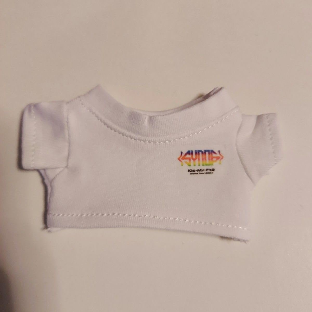 Amazon.co.jp: キスマイ ぬいぐるみ 衣装 服 白Tシャツ ライブ ちび