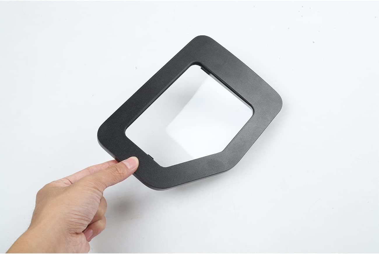 HLMNAKE Bouchon de réservoir en alliage d'aluminium pour Suzuki Jimny JB64 JB74 2019-2024, noir transparent