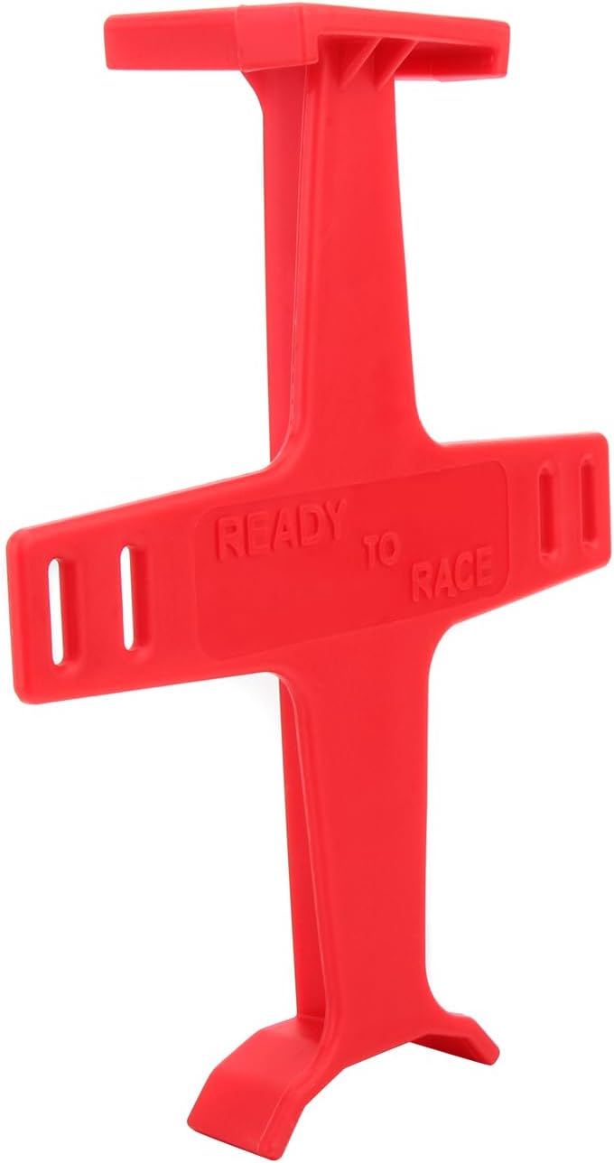 Twilight Garage Universal Fork Guard Suspension Support Brace 11" inches Stand Protector Tie Down Seal Saver Protection for Dirt Bike Motorcycle Motocross - Red