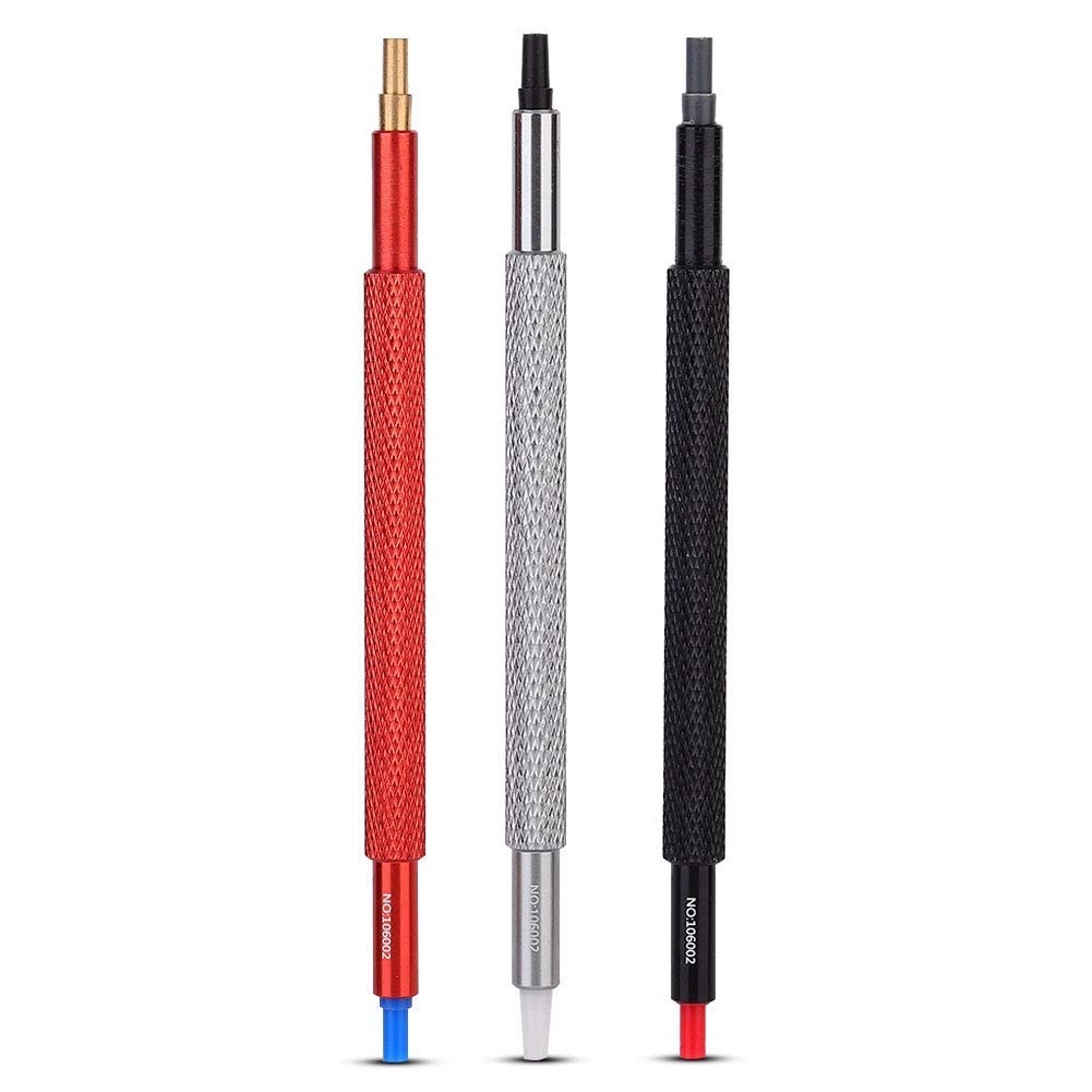 Watch Hand Setting Repair Tool, 3pcs/lot Watch Hand Pressers Pusher Fitting Set, Watchmakers Wristwatch Strap Repair Tool Watch Band Pin Watchband Pin Remover Pointer Adjustment Tool