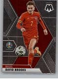 2021 Panini Mosaic UEFA Euro 2020#195 David Brooks Wales Official Soccer/Futbol Trading Card in Raw (NM or Better) Condition