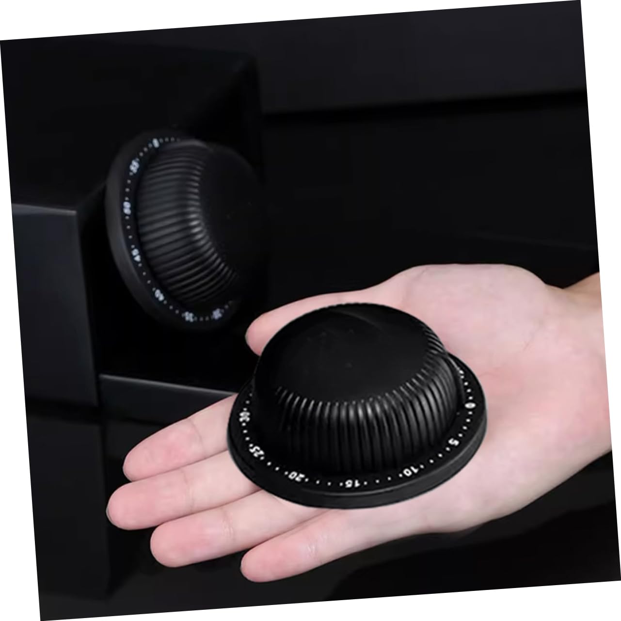 SHINEOFI 5 Piezas Temporizador De Cocina Temporizador para De Temporizadores para Mecánico Cocinando Dispositivo De Cronometraje para La Cocina El Plastico Negro