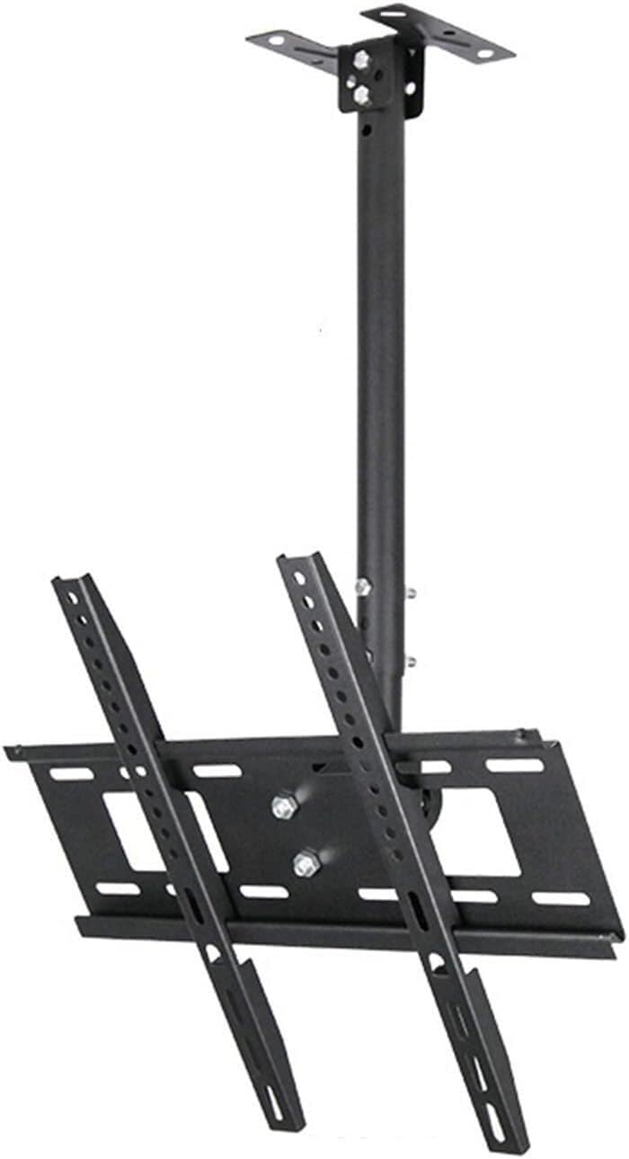 7UIYgtyO LNNW Adjustable Ceiling TV Bracket, 360° Rotating Bracket ，Display Rack Boom Top Hanging Wall TV Wall Bracket(1.5-2M)